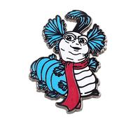 Labyrinth Worm Pin Badge