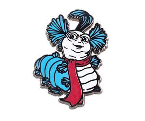 Labyrinth Worm Pin Badge