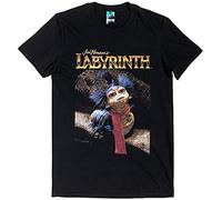 Labyrinth Worm Wall Black White Yellow Black Red Mens Women T Shirt 100% Cotton XS-XXXL