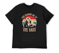 Labyrinth You Remind Me of The Babe Cult Film 80S Fantasy Vintage Mens T-Shirt Black S