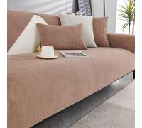 Herringbone Chenille Fabric Furniture Protector Sofa Cover 1 2 3 Seater, Funny Fuzzy Sofa Covers, sofa protectors from pets, Non-Slip Sofa Slipcovers, couch covers G 70 * 150cm