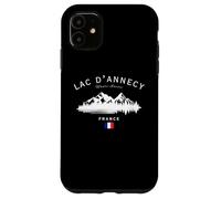 Lac d'Annecy Haute-Savoie France Mountain Resort French Flag Case for iPhone 11