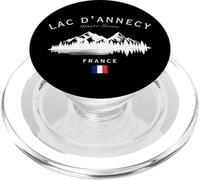Lac d'Annecy Haute-Savoie France Mountain Resort French Flag PopSockets PopGrip for MagSafe