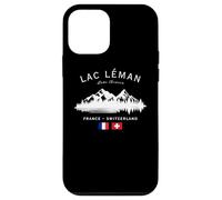 Lac Léman Lake Geneva France Switzerland French Swiss Flag Case for iPhone 12 mini