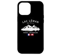 Lac Léman Lake Geneva France Switzerland French Swiss Flag Case for iPhone 12 Pro Max