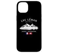 Lac Léman Lake Geneva France Switzerland French Swiss Flag Case for iPhone 14 Plus