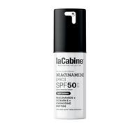 laCabine Niacinamide Pro Fluid Cream SPF50 - High Protection Sunscreen with Niacinamide, Vitamin E & Carnosine | Corrects Dark Spots & Strengthens Skin Barrier | Lightweight Non-Greasy Finish