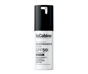 laCabine Niacinamide Pro Fluid Cream SPF50 - High Protection Sunscreen with Niacinamide, Vitamin E & Carnosine | Corrects Dark Spots & Strengthens Skin Barrier | Lightweight Non-Greasy Finish