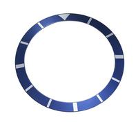 LACAK Watch Aluninum Bezel Compatible with Breitling Superocean Heritage Chronograph Watch 42.8 × 35.3 mm, Blue