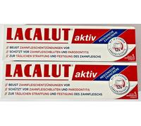 2 Lacalut Aktiv Toothpaste 100ml Lacalut Aktiv Tooth Cream From Germany Apple