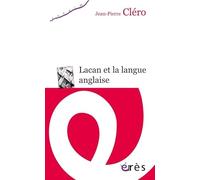 LACAN ET LA LANGUE ANGLAISE