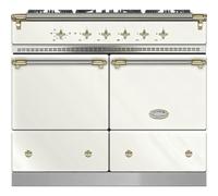 Lacanche LG1052CTCTYB 100cm Classic Cluny Chantilly & Brass Dual Fuel Range Cooker
