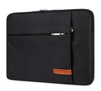 Lacdo 14 inch Laptop Sleeve Case Computer Bag for ASUS Lenovo HP Acer Dell Samsung Chromebook 14, ASUS Vivobook/Zenbook 14, Lenovo IdeaPad/ThinkPad 14, Dell Inspiron 14, Acer Spin 3/Swift 14, Black