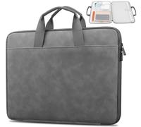 Lacdo 14 Inch Laptop Sleeve Case for HP Lenovo Dell ASUS Acer Chromebook 14, HP Stream 14, Dell Latitude 14 / Inspiron 14, Lenovo ThinkPad 14/IdeaPad 14, ASUS VivoBook 14 Protective Bag, Dark Gray