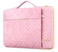 Lacdo 360° Protective 16 Inch Laptop Sleeve Case for 16 Inch HP ASUS Acer Dell Laptop/HP Pavilion Envy/ThinkPad IdeaPad/Acer Swift/ASUS Vivobook/Dell Computer Bag, Sakura Pink