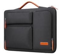 Lacdo 360° Protective Laptop Sleeve Case Bag for 16 inch MacBook Pro M5 Pro/Max A3428 A3429 (2026), M4/M3/M2/M1 A3403 A3186 A2991 A2780, 15 inch Surface Laptop 7/6/5/4/3, MacBook Pro 16 Case, Black