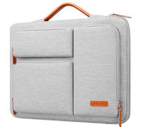 Lacdo 360° Protective Laptop Sleeve Case Bag for 16 inch MacBook Pro M5 Pro/Max A3428 A3429 (2026), M4/M3/M2/M1 A3403 A3186 A2991 A2780, 15 inch Surface Laptop 7/6/5/4/3, MacBook Pro 16 Case, Gray