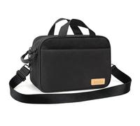 Lacdo Camera Bag Case for Canon Powershot SX540 SX530 SX60 SX420 HS, Nikon Coolpix L340 B500 B700 L330 L840, Panasonic LUMIX, Sony a6000 Digital Camera and Accessories Shoulder Bag, Anti-Shock, Black