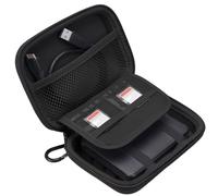 Lacdo Hard Drive Carrying Case for Toshiba External Hard Drive HDD, Black | For Toshiba Canvio Basics / Canvio Advance / Canvio Flex /Gaming Portable HDD Case 1TB 2TB 4TB Shockproof Travel Bag