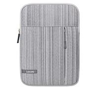 Lacdo iPad Mini 7 Sleeve, iPad Mini Case Bag, Tablet Sleeve Portable Case for iPad Mini 7 (A17 Pro)/6/5/4/3/2, Lenovo Tab M8, Samsung Galaxy Tab A7 Lite 8.7" / Galaxy Tab A 8.0" Tablet Bag, Dark Gray