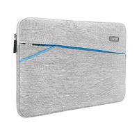 Lacdo Laptop Sleeve Case Bag for 14 inch New MacBook Pro M4/M3/M2/M1 Chips Pro Max A3112 A3401 A3185 A2918 A2992 A2779 2024-2021, 13" MacBook Air Pro 2010-2017, 13.5" Surface Book 3 2 1, Gray