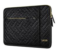 Lacdo Laptop Sleeve Case Bag for 14 inch New MacBook Pro M5 Pro/Max A3426 A3427 (2026), M5/M4/M3/M2/M1 Chips Pro Max A3434 A3112 A3401 A3185 A2918 2025-2021, 13.8 inch Surface Laptop 7th,Elegant Black
