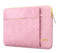 Lacdo Laptop Sleeve Case Bag for 14 inch New MacBook Pro M5 Pro/Max A3426 A3427 (2026), M5/M4/M3/M2/M1 Chips Pro Max A3434 A3112 A3401 A3185 A2918 2025-2021, 13.8 inch Surface Laptop 7th, Sakura Pink