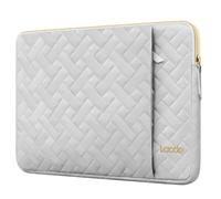 Lacdo Laptop Sleeve Case for 13 inch New MacBook Air M4 A3240 2025/M3 A3113/M2 A2681/M1 A2337, 13 inch New MacBook Pro M2/M1 A2338 A2251 A2289, 13" iPad Pro M5/iPad Air M3 2025 Computer Bag, Gray