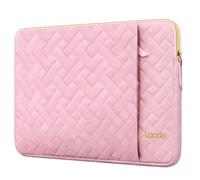 Lacdo Laptop Sleeve Case for 14 inch New MacBook Pro M5 Pro/Max A3426 A3427 2026, M5/M4/M3/M2/M1 A3434 A3112 A3401 A3185 A2918 A2992 A2779 2025-2021, 13.8" Surface Laptop 7th Computer Bag, Pink