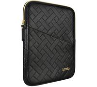 Lacdo Tablet Sleeve Case Bag for 11 inch iPad A16, 11 inch iPad Air M3 M2, 11" iPad Pro M4, 10.9" iPad, 10.2" ipad, 10.9" iPad Air, 10.5" iPad Pro, 11" Galaxy Tab A9+ Fit Magic Keyboard, Elegant Black