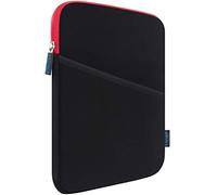 Lacdo Tablet Sleeve Case for 11 inch iPad A16, 11 inch iPad Air M4 M3 M2, 11" iPad Pro M5 M4, 10.9" iPad, 10.2" ipad, 10.9" iPad Air, 10.5" iPad Pro, 11" Galaxy Tab A9+ Bag, Fit Magic Keyboard, Red