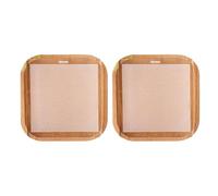 Lace Baking Molds for Cakes Dessert Craft Acrylic Embossing Stamp for Fondant Sugar Cakes Accent Sugar Lace Molds