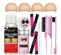 Lace Bond Adhesive Spray Wig Melting Spray for Closure Front Extensions, Protect Edge Kit
