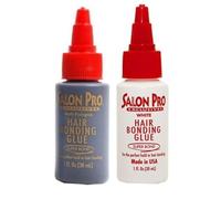 Lace Bond Wig Glue - Black & White 1oz Set | Professional Wig Adhesive for Lace Fronts & Wigs | Strong Hold
