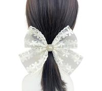 Lace Bowknot Hairclip French Style Hair Pin Women Hair Styling Tool Hair Bows