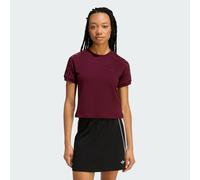 Adidas Originals Lace Cali Short Sleeve T-shirt Purple S Woman