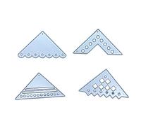 Lace Corner Metal Cutting Dies Scrapbooking Stencil Die Cuts Card Embossing Photo Album Template Mold