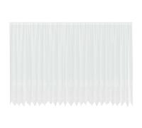 Lace Curtain with Curtains White Polyester Window Treatments Decor vidaXL