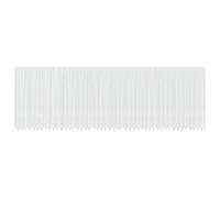 Lace Curtain with Curtains White Polyester Window Treatments Decor vidaXL