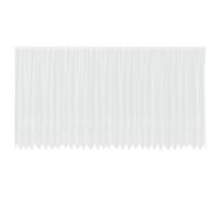 Lace Curtain White 750x220cm Polyester Light Filtering Sheer Elegant Home Decor