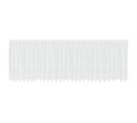 Lace Curtain White 750x160cm Polyester Sheer Light Filtering Home Decor Elegant