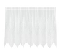 Curtains White Polyester Sheer Lace 200x100cm Window Panel Voile Curtain Single