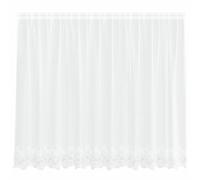 Lace Curtain with Curtains White Polyester Window Treatments Decor vidaXL
