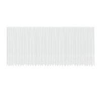 Lace Curtain with Curtains White Polyester Window Treatments Decor vidaXL