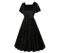 Lace Dresses for Women UK Party Items Under 50p Dresses for Women UK Elegant Mid Length Next Day Items 1p Women Party Dresses for Special Occasions Must Haves Fo Black