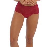 Lace Ease Invisible Stretch Full Brief Fantasie Red One Size