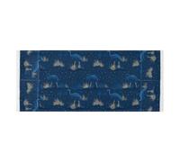 lace edge Washer and Dryer Covers with side bag Dust Proof Washer and Dryer Covers for the Top Desert Emu Mars Dark Blue for Laundry Room Kitchen 51.2x22in