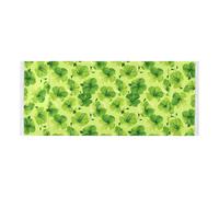 lace edge Washer and Dryer Covers with side bag washable Washing Machine Protective Cover Hibiscus Neon Green for Washer Microwave Refrigerator 51.2x22in