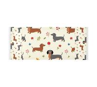 lace edge washer dryer cover with side bag sturdy Washer and Dryer Covers for the Top Dog Lover Lovely Flower Fits Most Washers or Dryers 51.2x22in