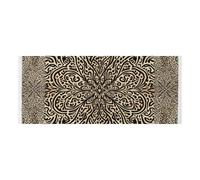 lace edge Washer Dryer Top Cover with side bag sturdy Washer and Dryer Covers for the Top Leopard Print Forever for Refrigerator, Roller Washing Machine, Microwave Oven 51.2x22in